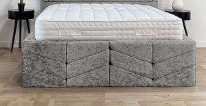 Indulgence Border Upholstered Bed