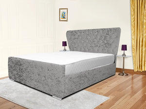 Kendall Winged Upholstered Bed