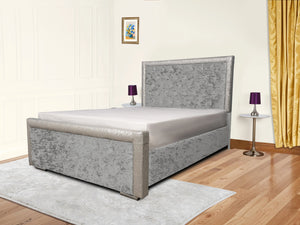 Glitz Lunar Upholstered Bed
