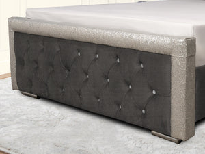 Glitz Lunar Upholstered Bed
