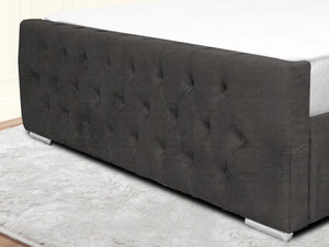 Kendall Winged Upholstered Bed
