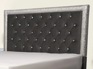 Glitz Lunar Upholstered Bed