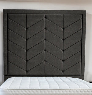 Indulgence Border Upholstered Bed