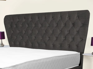 Kendall Winged Upholstered Bed