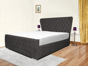Kendall Winged Upholstered Bed