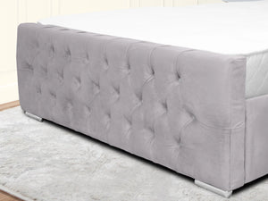Kendall Winged Upholstered Bed