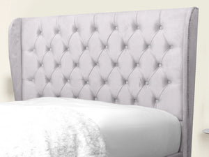 Miri Winged Upholstered Bed