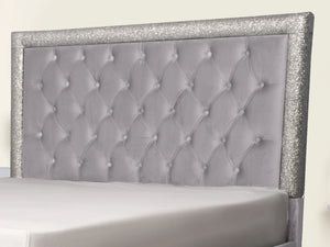 Glitz Lunar Upholstered Bed