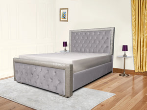 Glitz Lunar Upholstered Bed