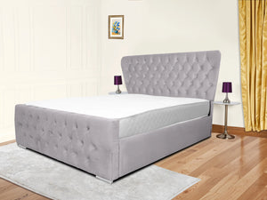 Kendall Winged Upholstered Bed