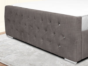 Kendall Winged Upholstered Bed