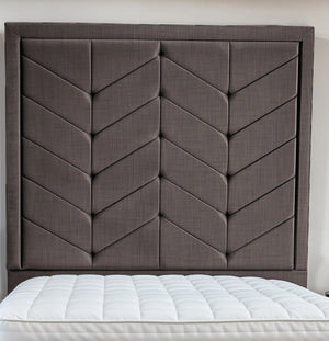 Indulgence Border Upholstered Bed