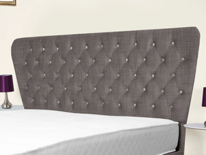 Kendall Winged Upholstered Bed