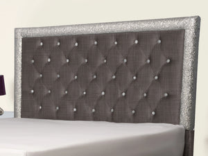 Glitz Lunar Upholstered Bed
