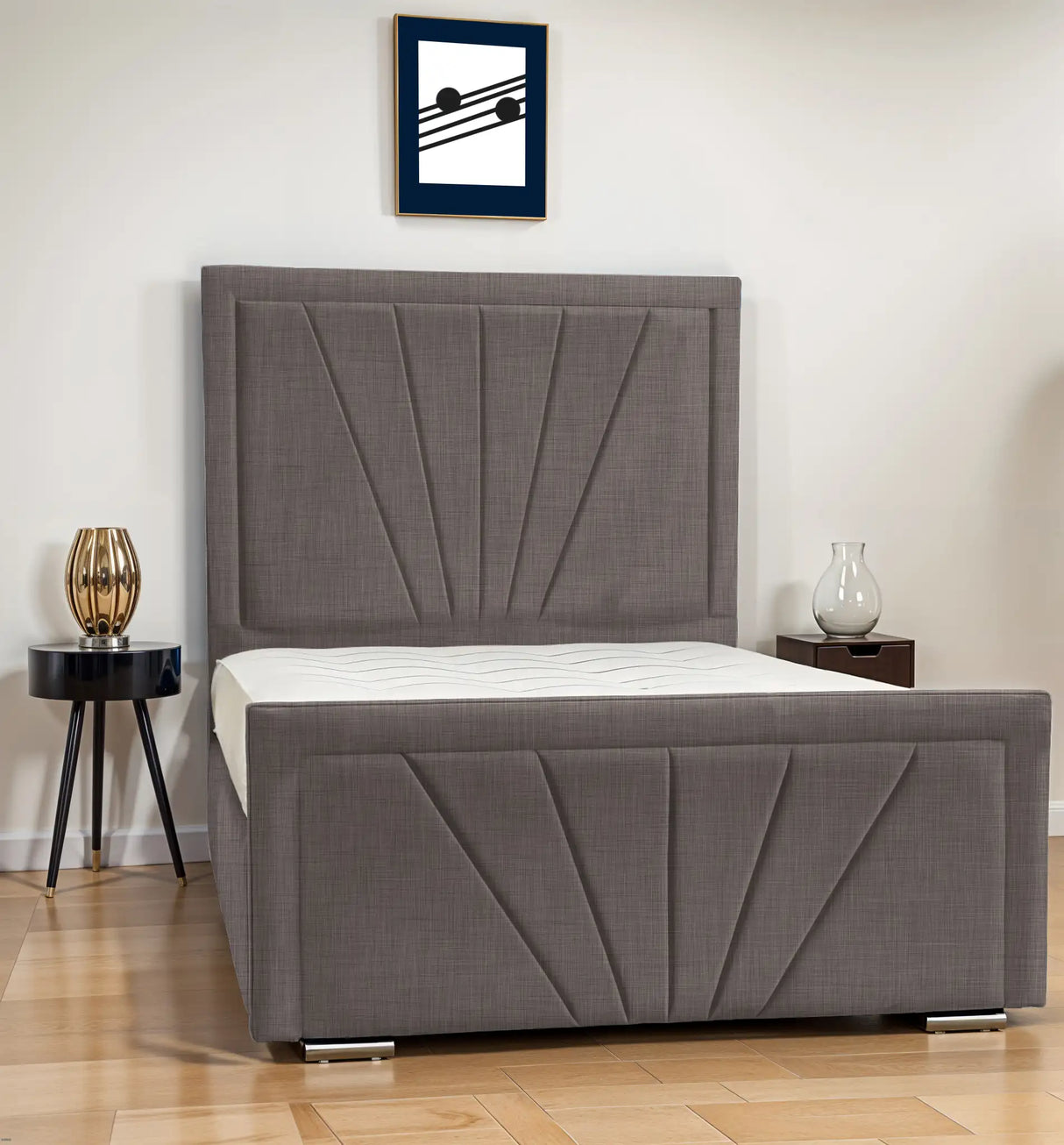 Zahah upholstered bed