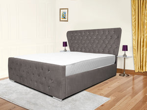 Kendall Winged Upholstered Bed