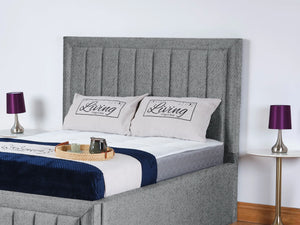Grand panel Upholstered bed