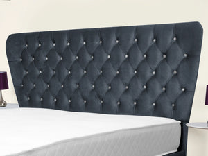 Kendall Winged Upholstered Bed