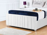 Valencia Lined Wings Upholstered Bed