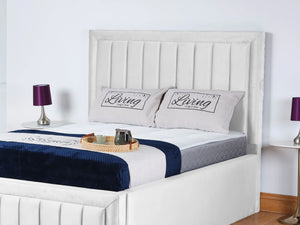 Grand panel Upholstered bed