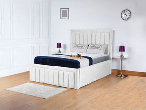 Grand panel Upholstered bed