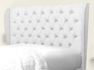 Miri Winged Upholstered Bed