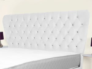 Kendall Winged Upholstered Bed