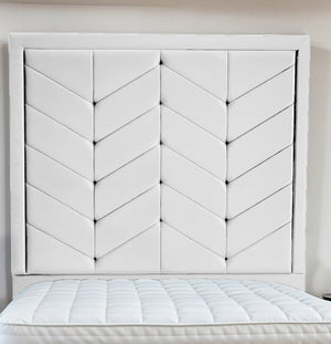 Indulgence Border Upholstered Bed