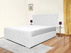 Kendall Winged Upholstered Bed