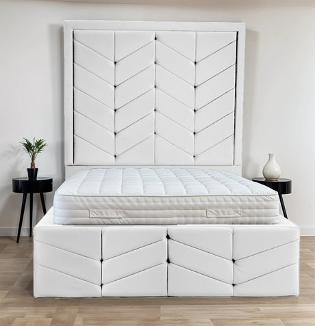 Indulgence Border Upholstered Bed