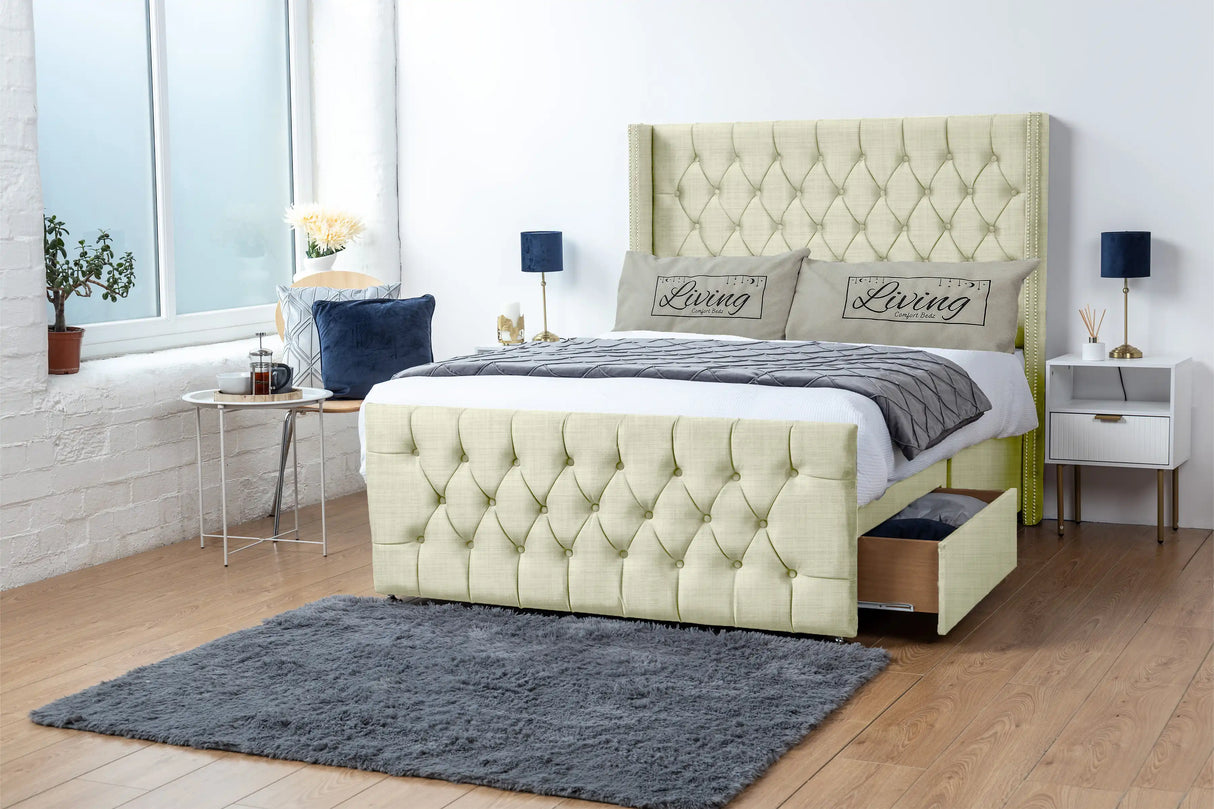 Emily Wingback Divan Bed