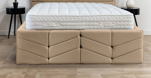 Indulgence Border Upholstered Bed