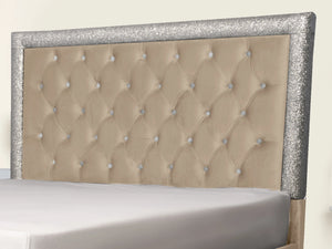 Glitz Lunar Upholstered Bed