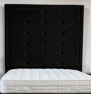 Indulgence Border Upholstered Bed