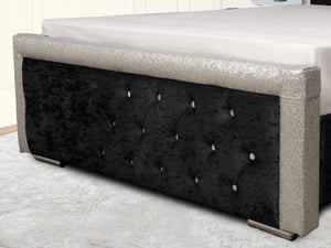 Glitz Lunar Upholstered Bed