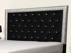 Glitz Lunar Upholstered Bed