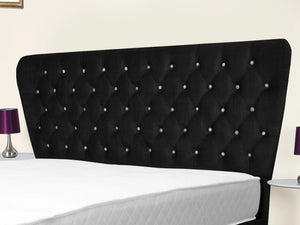 Kendall Winged Upholstered Bed
