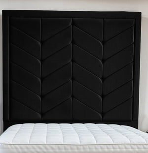 Indulgence Border Upholstered Bed