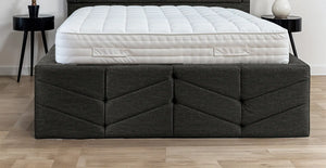 Indulgence Border Upholstered Bed
