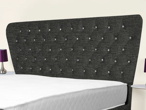 Kendall Winged Upholstered Bed
