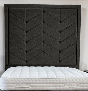 Indulgence Border Upholstered Bed