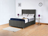 Valencia Lined Wings Upholstered Bed