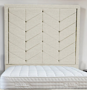 Indulgence Border Upholstered Bed