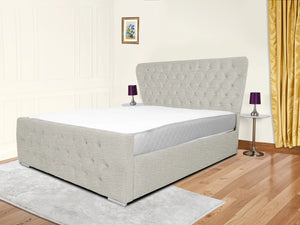 Kendall Winged Upholstered Bed