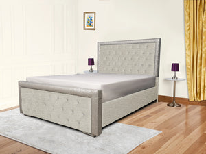 Glitz Lunar Upholstered Bed