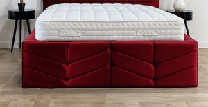 Indulgence Border Upholstered Bed
