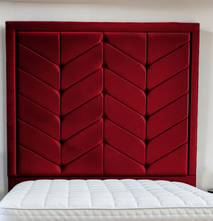 Indulgence Border Upholstered Bed