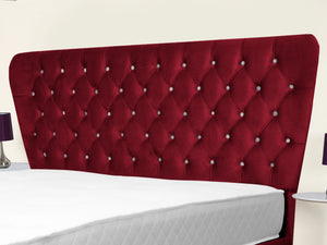 Kendall Winged Upholstered Bed