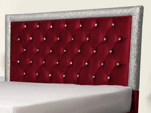 Glitz Lunar Upholstered Bed