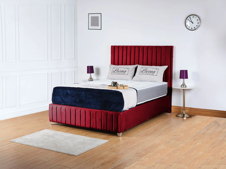 Milan upholstered bed